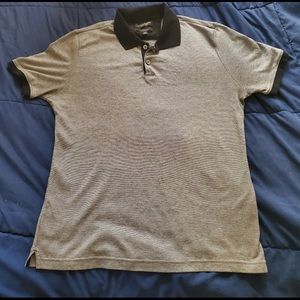 Men’s Banana Republic lux touch micro strip polo